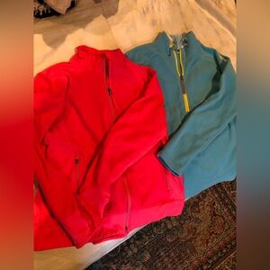Girls Athletic Zip-Up Jackets
